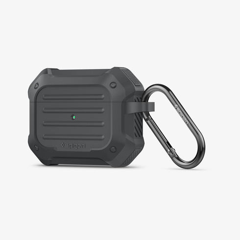 ASD00537 - Apple AirPods Pro Case Tough Armor in black showing the front